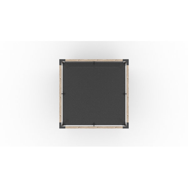 TOJA GRID Toja Grid Black Metal Hardware for Shade Sail & Reviews Wayfair